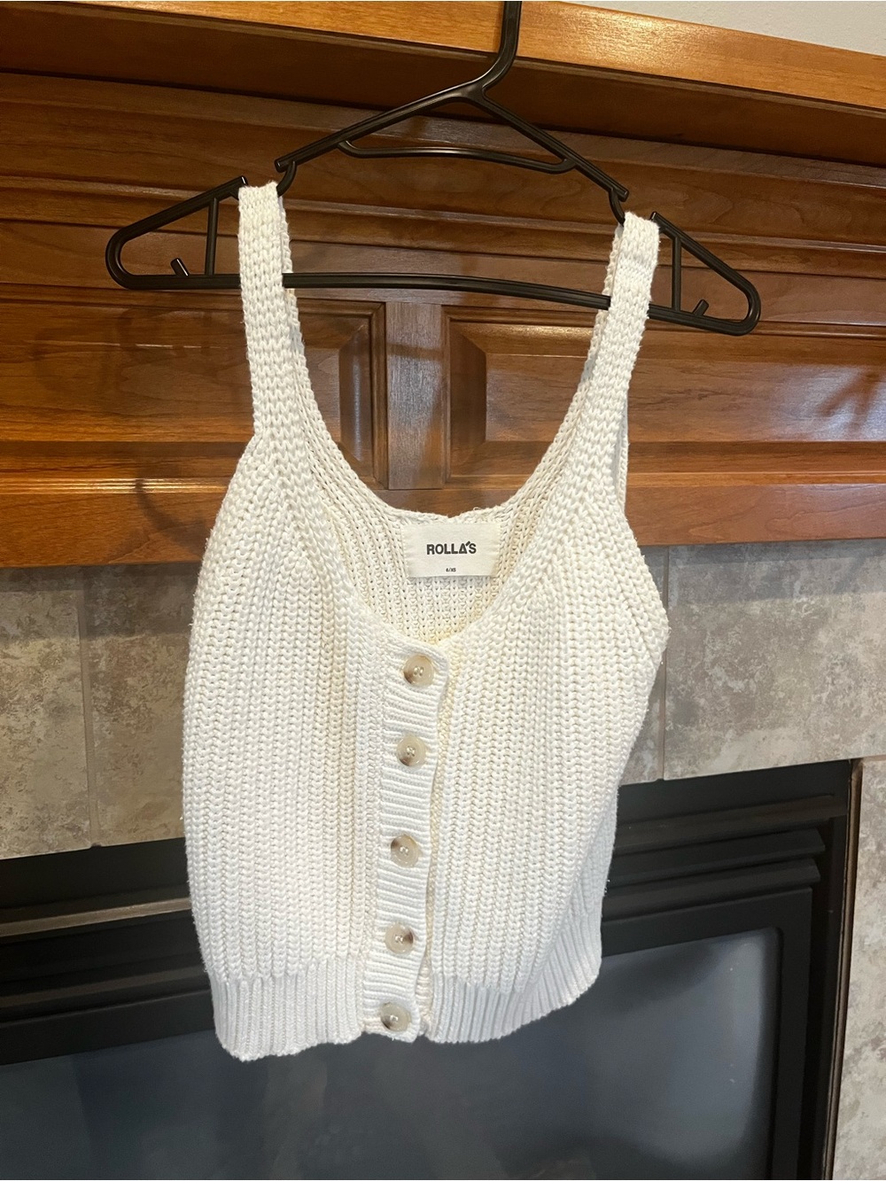 Rolla’s white sweater tank